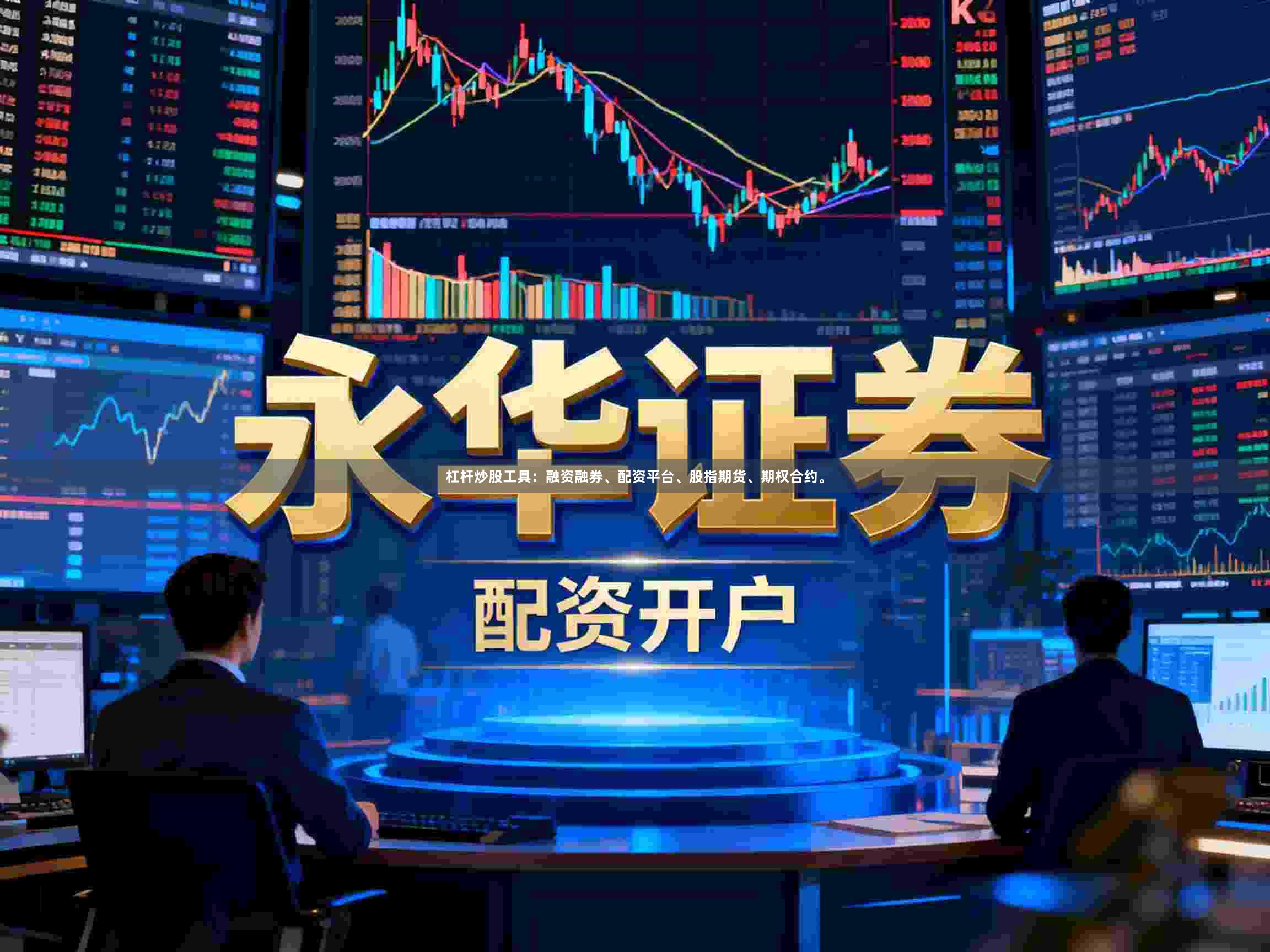 杠杆炒股工具：融资融券、配资平台、股指期货、期权合约。