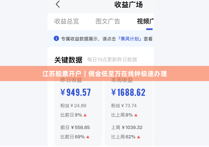 江苏股票开户|佣金低至万在线钟极速办理